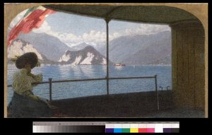 Una barca sul Lago Maggiore, 1915