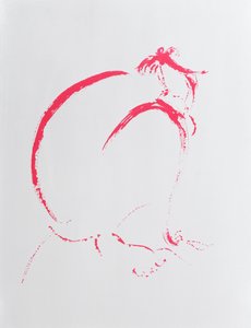 Nudo piegato cremisi, 2006