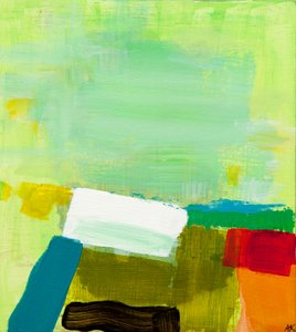 Paesaggio: Rosso e Lime
