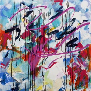 Vivere tra gli alberi II, 2017 da Angie Kenber