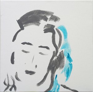 Ritratto di una donna serena, 2019 da Angie Kenber