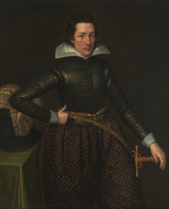 Ritratto di un uomo, c.1610 da Anglo Netherlands School