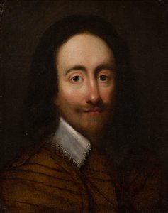 Ritratto di Re Carlo I da Anglo Flemish School