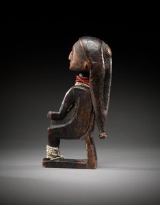 Pipa (legno con perline di vetro)