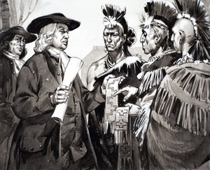 Una nazione divisa, illustrazione da "La costruzione dell
