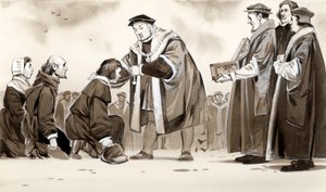 Enrico VIII cura il male del re da Angus McBride