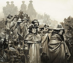 Uomini sotto la pioggia da Angus McBride