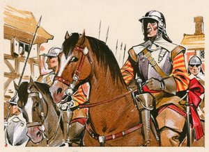 Soldati Roundhead da Angus McBride