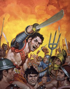 Spartaco e la rivolta degli schiavi da Angus McBride