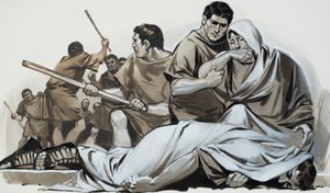 Tiberio Gracco (gouache su carta) da Angus McBride