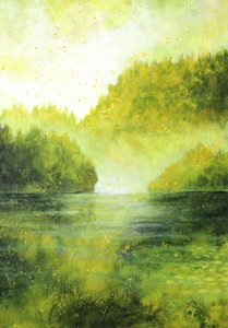 Il fiume Misty Green da Ania Witwitzka