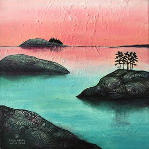 Paesaggio dell’Isola del Cielo Rosa