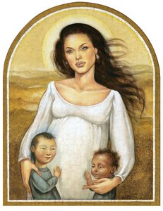Angelina Jolie da Anita Kunz