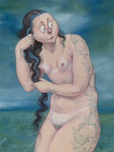 Venere che emerge dopo un tuffo, 2018 da Anita Kunz