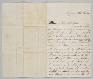 Lettera a John Copeland dalla moglie Ann, 18 febbraio 1861 da Ann Hurst Copeland