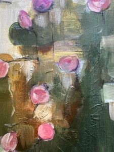 Motivi floreali rosa da Anna-Karin Bergius