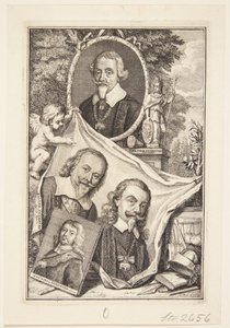 Ritratto di gruppo dei membri della famiglia Sehested