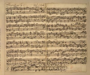 Preludio in Fa maggiore, Das Wohltemperierte Clavier, libro 2, di Johann Sebastian Bach da Anna Magdalena Bach