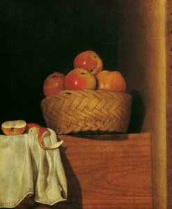 Natura morta con cesto di mele da Anna Maria Punz