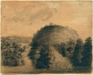Disegno del Grande Tumulo di Anna Maria Von Phul da Anna Maria von Phul