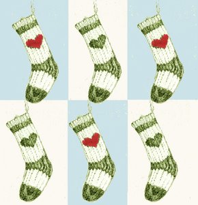 Calza di Natale da Anna Platts