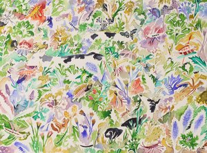 2 Canto del cigno, 2023 (acquerello) da Anna Pugh