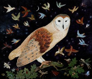 Una parola ai saggi, 2013 (acrilico) da Anna Pugh