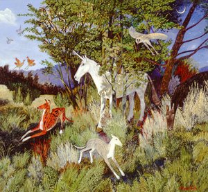 Un altro luogo, 2008 (acrilico) da Anna Pugh