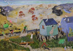 Catture del giorno, 2016 (acrilico) da Anna Pugh