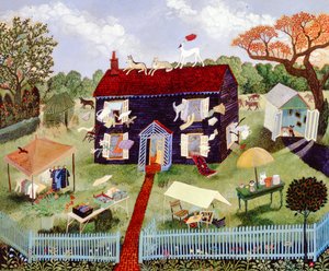 Tutto deve andare, 2006 (acrilico) da Anna Pugh