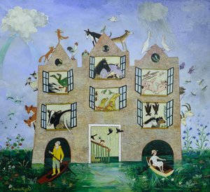 Divieto di usare tubi flessibili, 2013 (acrilico)