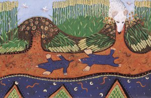 La talpa sulla collina 2, 2016 (acrilico)