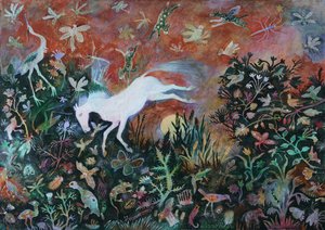 Salto della luna, 2018 (acrilico)