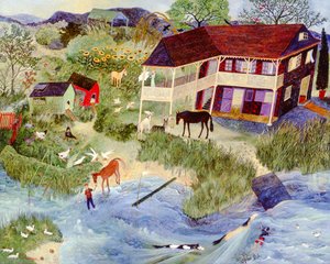 Fare il grande passo, 2005 (acrilico)