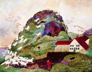 Il raduno, 2010 (acrilico)