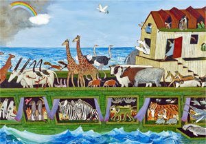 Il ramoscello, finalmente il ramoscello, 2012 (acrilico) da Anna Pugh