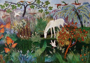 Piscina Unicorno, 2018 (acrilico)