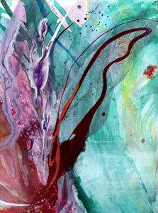 Un vivace tripudio floreale da Anna Viklund