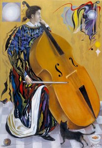 Meditazioni ebraiche, 2005 (olio su lino belga) da Annael Anelia Pavlova