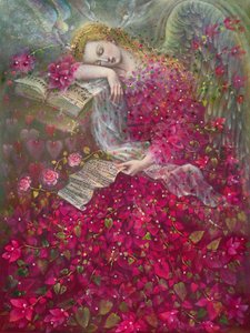 I Dream of You, 2018 (olio su lino belga) da Annael Anelia Pavlova