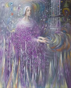 Poiesis-III: Religione, 2015 (olio su lino belga)