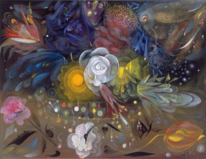 I fiori della piccola Ida, 2008 (olio su lino belga)