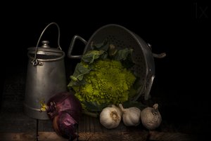 Natura morta in una cucina d
