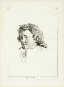 Testa di ragazzo (girata a destra)