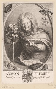 Ritratto di Étienne Isidore Théophile Aymon da Anne Claude Philippe Caylus