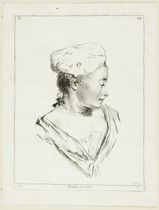 Testa di donna da Anne Claude Philippe Caylus