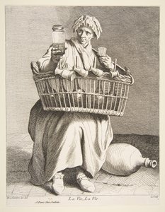 Venditore di Brandy da Anne Claude Philippe de Caylus
