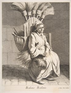 Venditore di scope, 1737