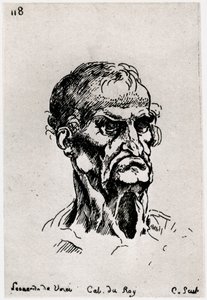 Disegno dopo Leonardo da Vinci, c1710-1765 1924