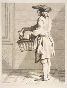 Venditore di inchiostro, 1746 da Anne Claude Philippe de Caylus